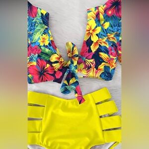 High waist swimwear